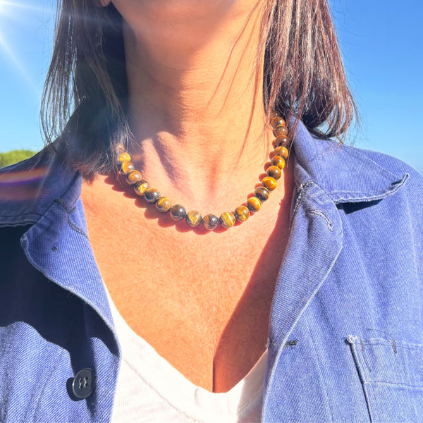 Collier Oeil du tigre
