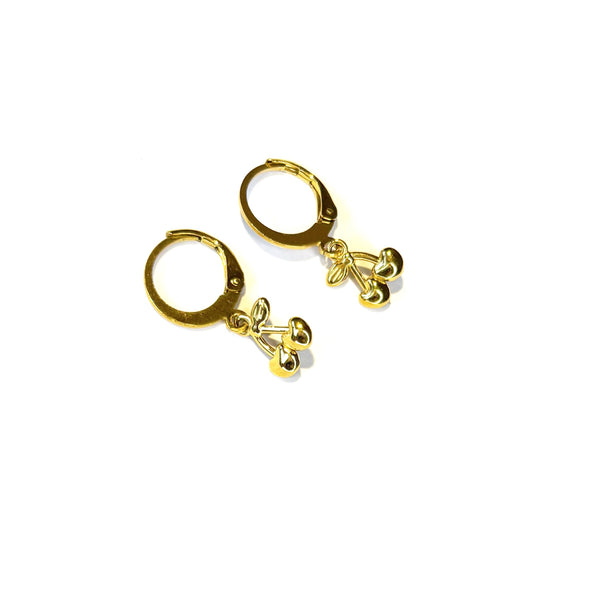 Boucles d'oreilles Cerise