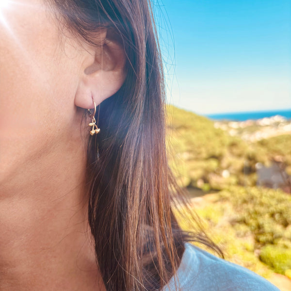 Boucles d'oreilles Cerise