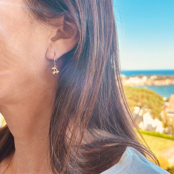Boucles d'oreilles Cerise
